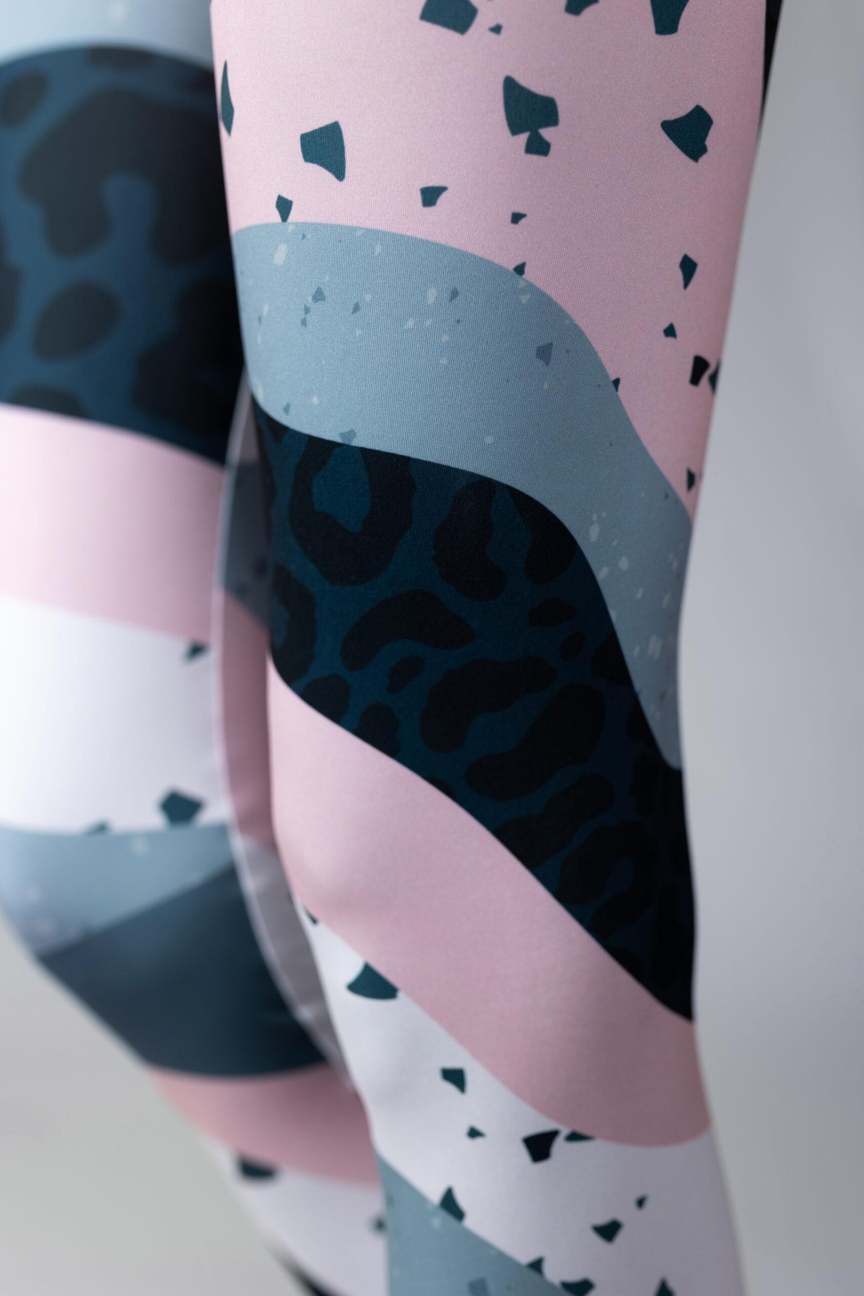 Legginsy sportowe damskie DEEP TRIP Koty 4/6