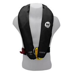 Gilet de sauvetage gonflable automatique 170N avec harnais ESSENTIAL Noir