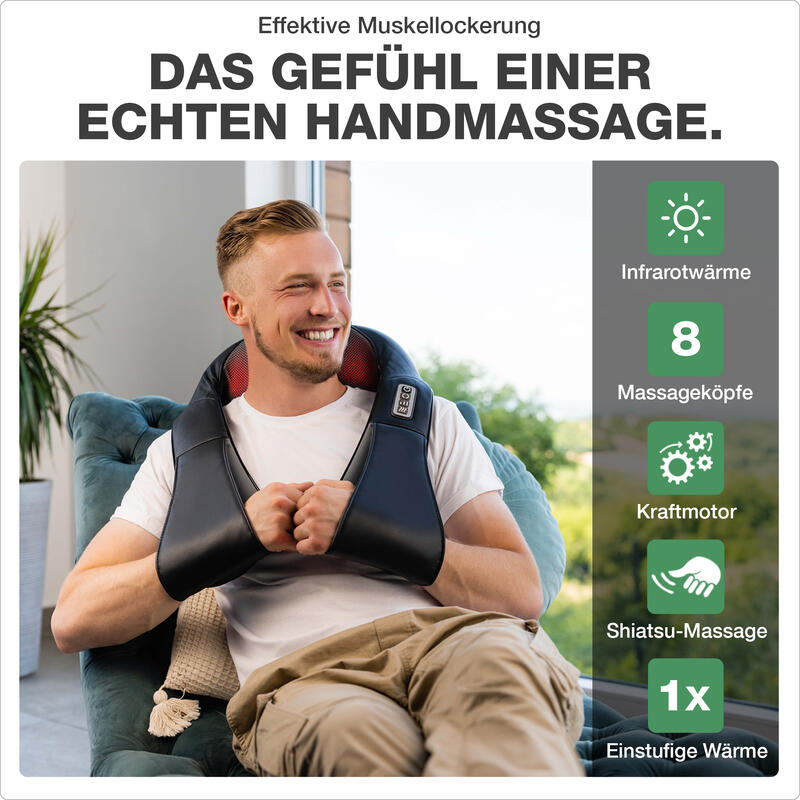 Basic Jade Nackenmassagegerät Donnerberg München Massagegerät Shiatsu Massage