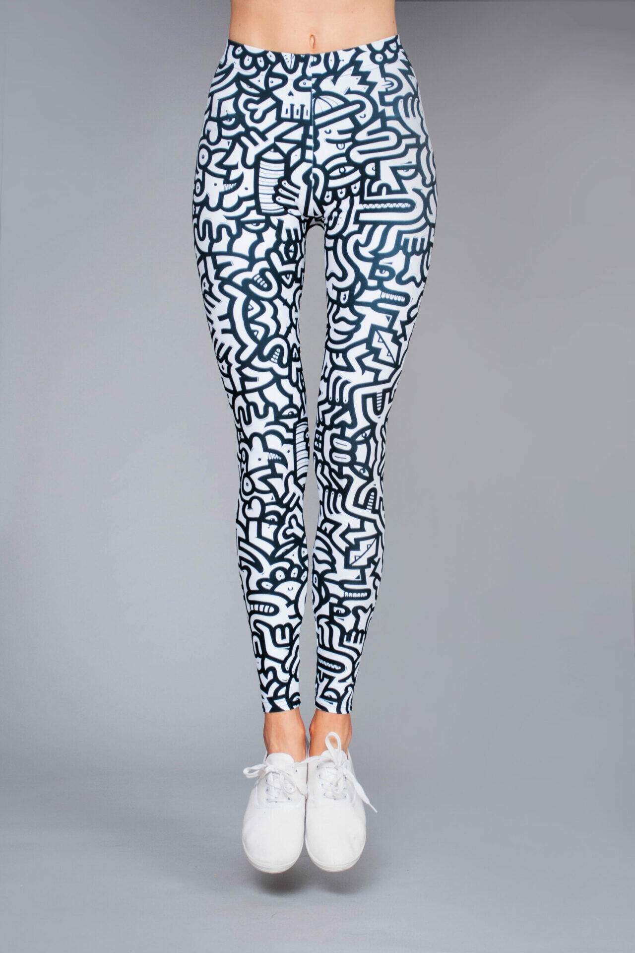 Legginsy sportowe damskie DEEP TRIP Dudle 2/6
