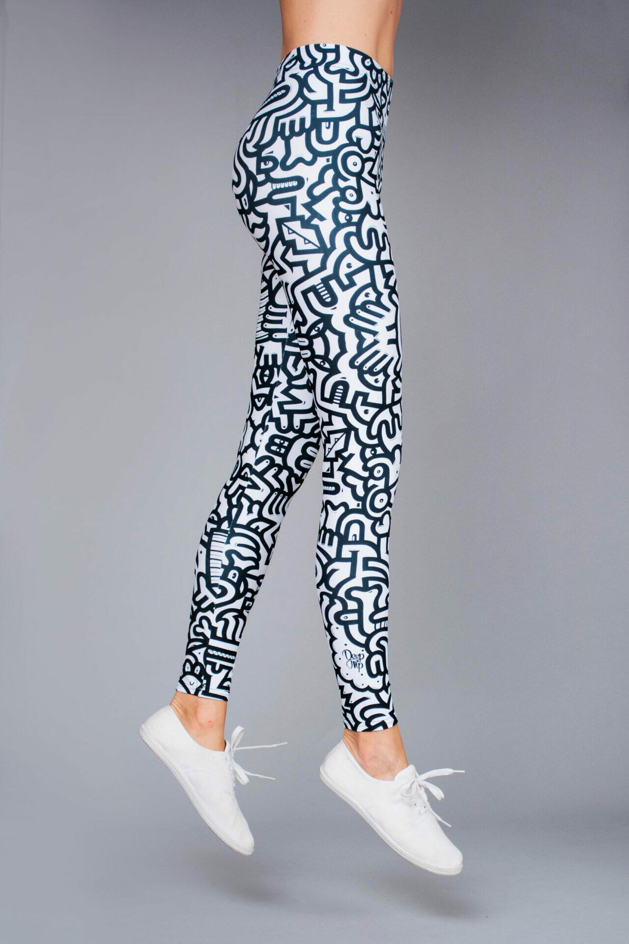 Legginsy sportowe damskie DEEP TRIP Dudle 3/6