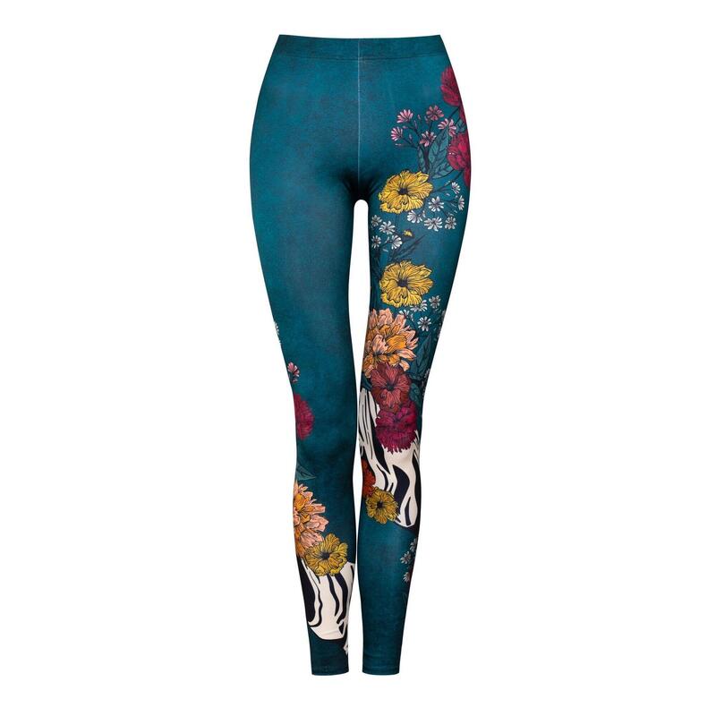 Legginsy sportowe damskie DEEP TRIP Garden