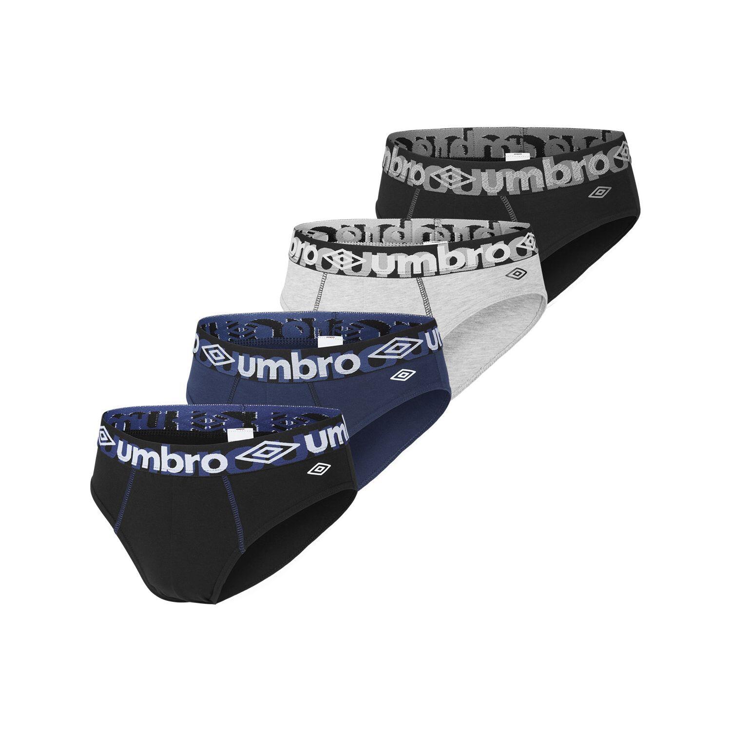Lot de 4 slips homme en coton Uni 1/5