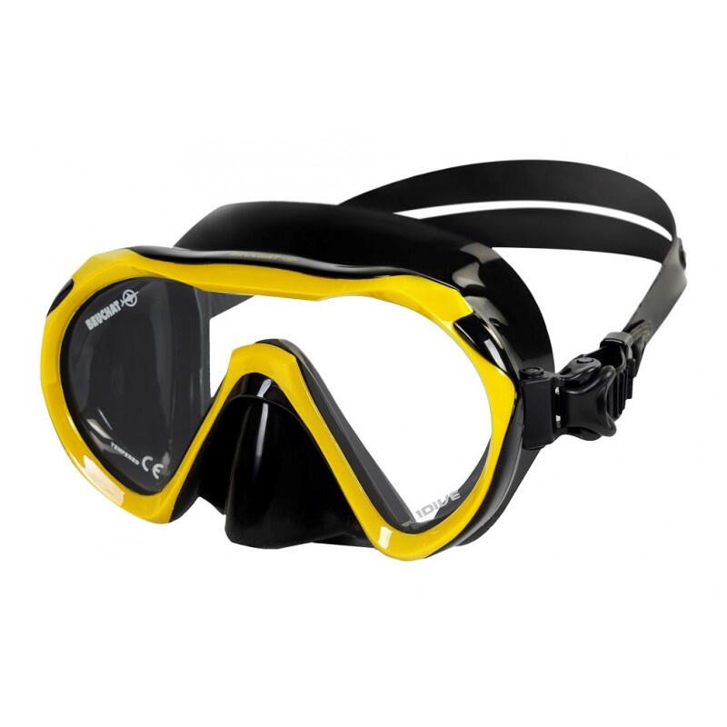 Ensemble de plongée avec tuba et lunettes de plongée, masque de plongée  étanche anti-buée anti-fuite en verre trempé, tuba sec pour
