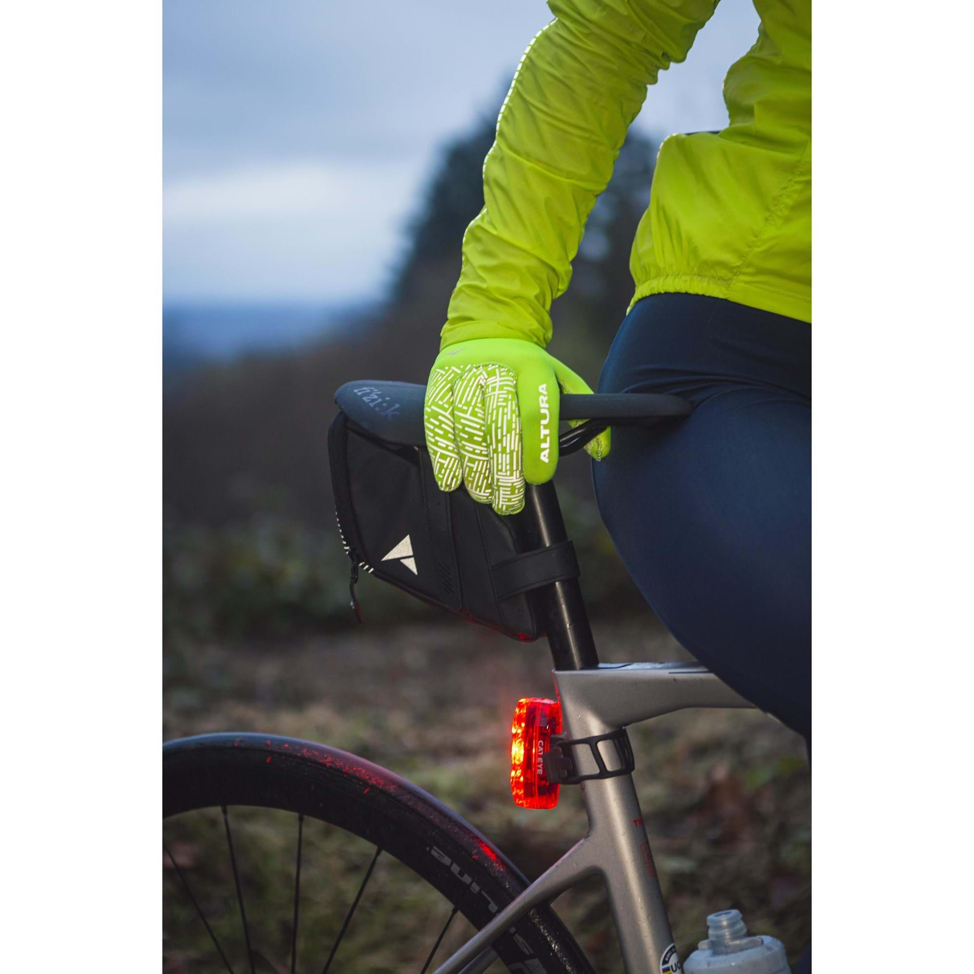Nightvision Unisex Windproof Fleece Cycling Gloves 4/5