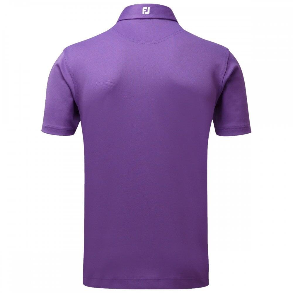 FOOTJOY Polo De Golf   Stretch Piqué Lilas Violet 5/5