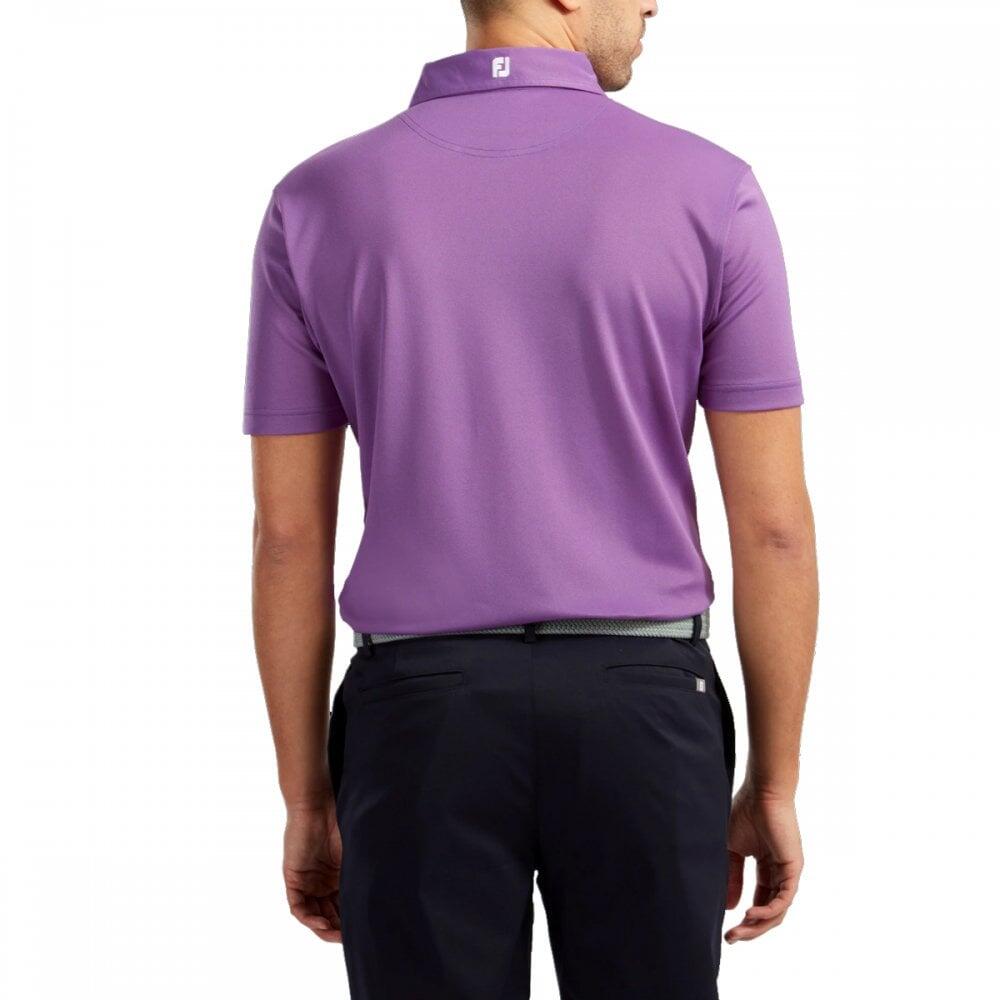 FOOTJOY Polo De Golf   Stretch Piqué Lilas Violet 2/5