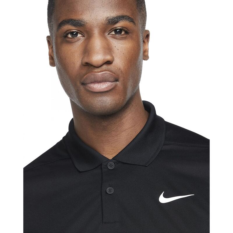 Nike DriFIT Victory Polo Black/White/Lt Smoke Grey NIKE Decathlon