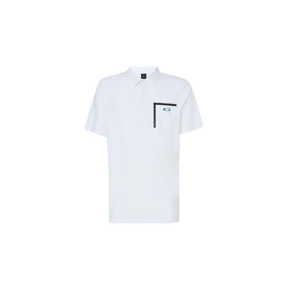 OAKLEY OAKLEY GOLF POCKET POLO - WHITE