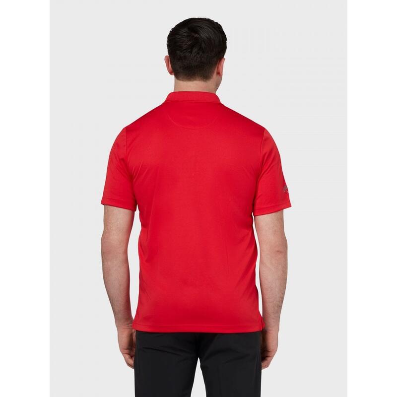 Polo Callaway Tournament para Hombre, Rojo