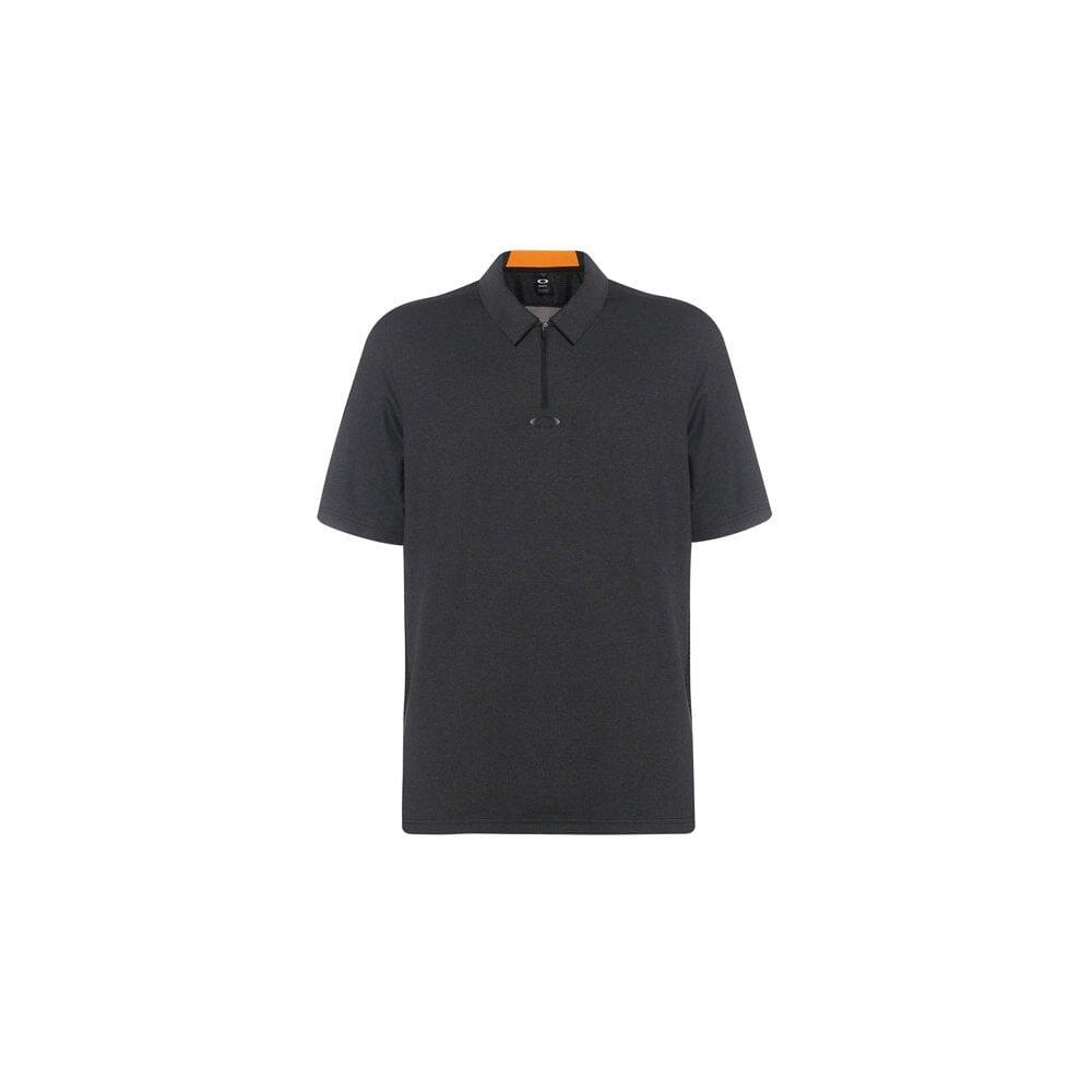 Oakley PERF ELLIPSE GOLF POLO SS - Jet Black Heather 1/1