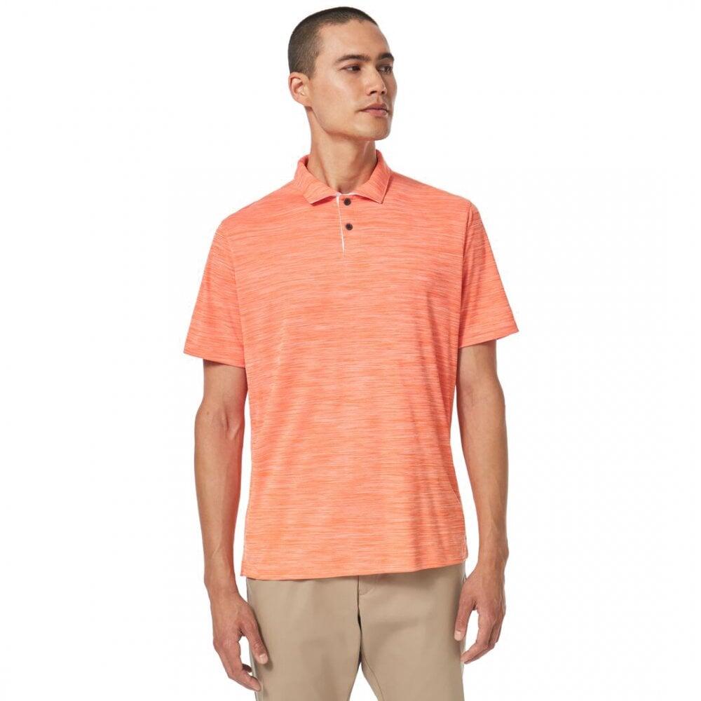 Oakley AERO HYDROLIX Polo - SUNSET Heather 1/3