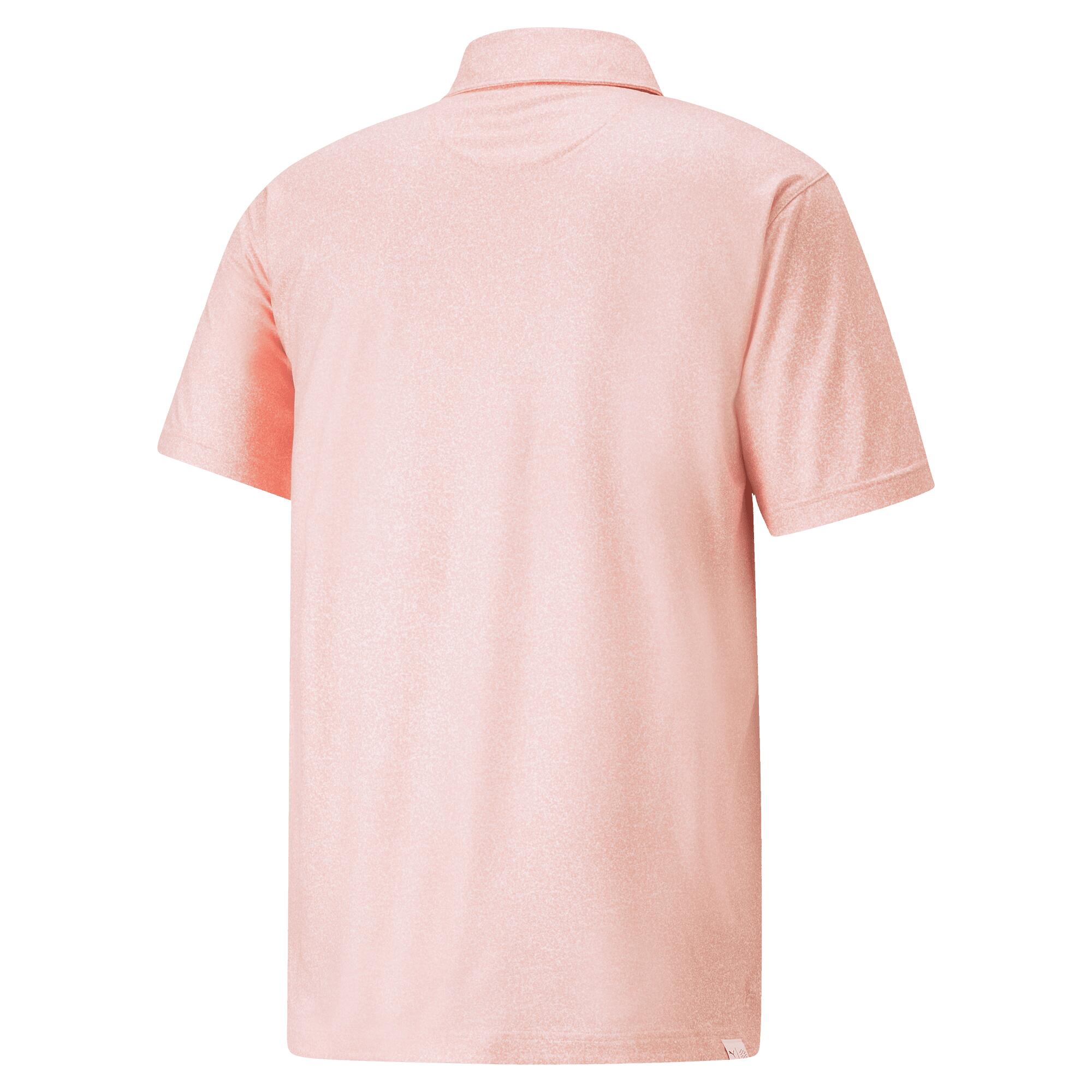 Puma Cloudspun Primary Polo - Flamingo Pink 2/5