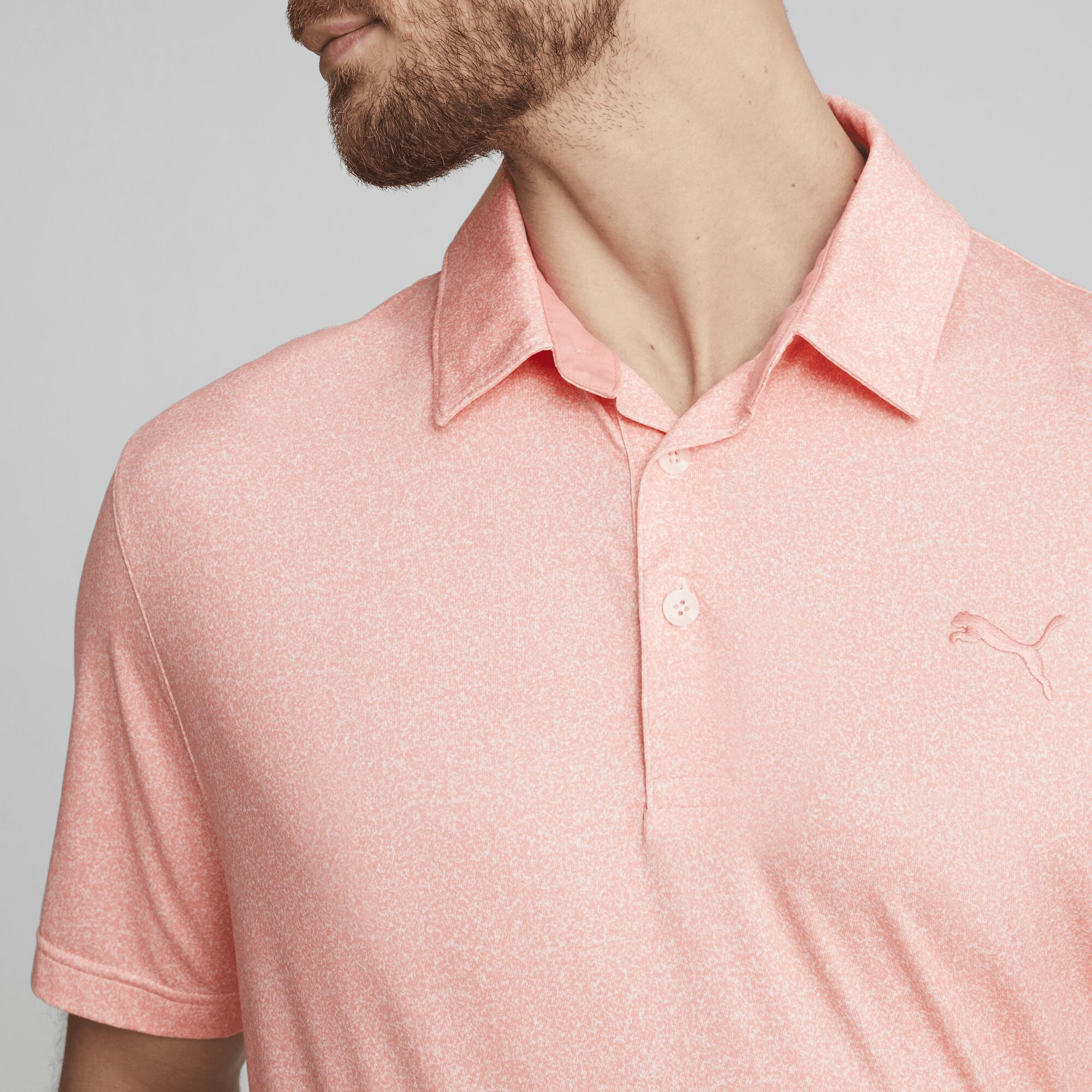Puma Cloudspun Primary Polo - Flamingo Pink 5/5