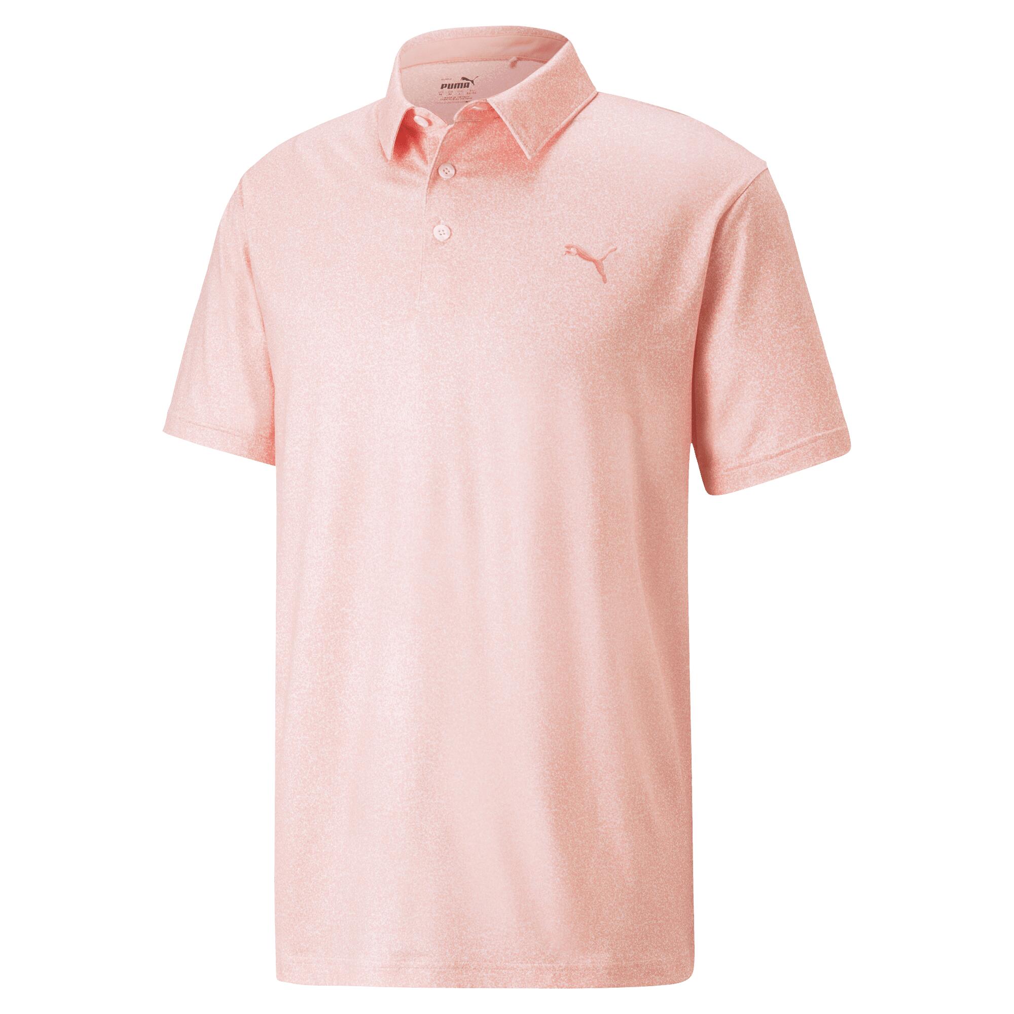 PUMA Puma Cloudspun Primary Polo - Flamingo Pink