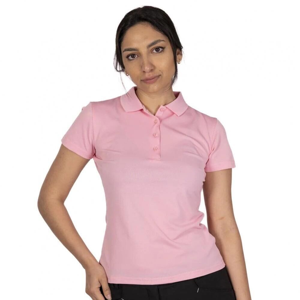 ISLAND GREEN ISLAND GREEN - LADIES POLOSHIRT  CANDY PINK