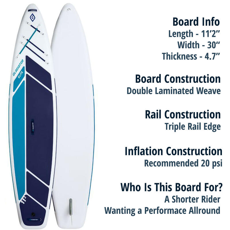 Paddleboard GLADIATOR Elite 11'2''