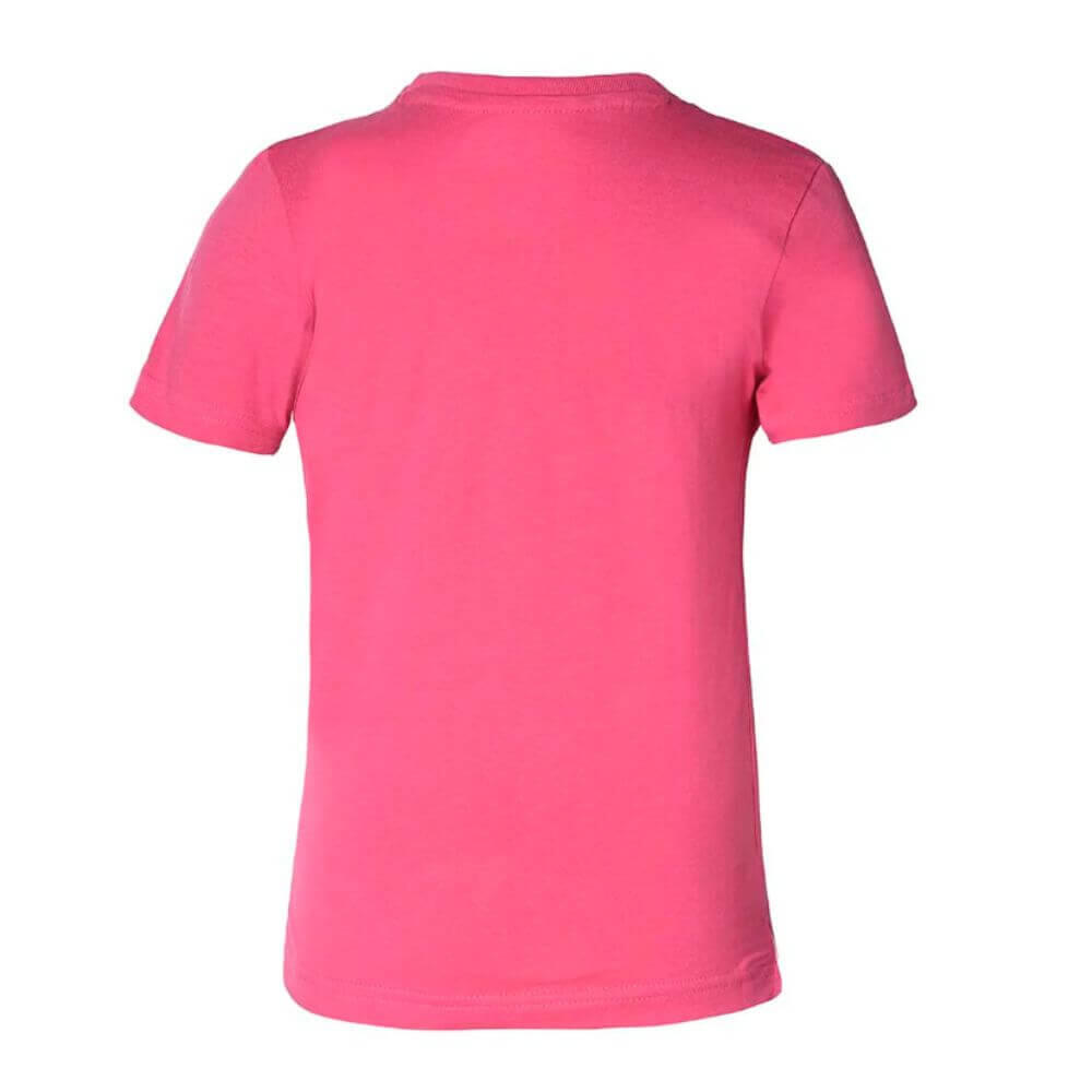 Camiseta Algodón Gimnasia Kappa Logo Giaglione Niña Rosa 3/5