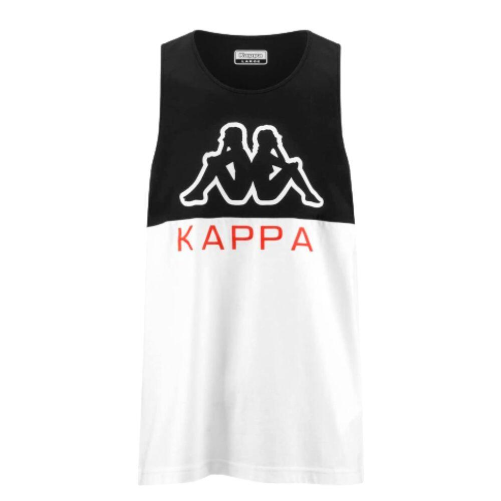 T-shirt sem mangas direita de ginástica e pilates em algodão homem kappa eric. P