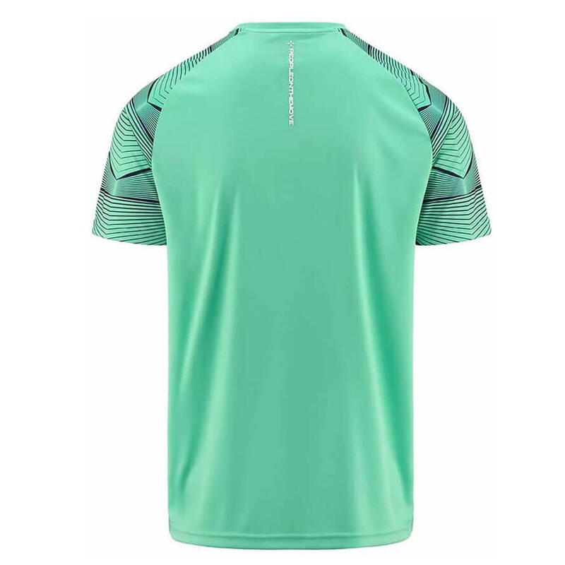 Camiseta técnica de carreras para hombre KAPPA EOSTE. Verde.
