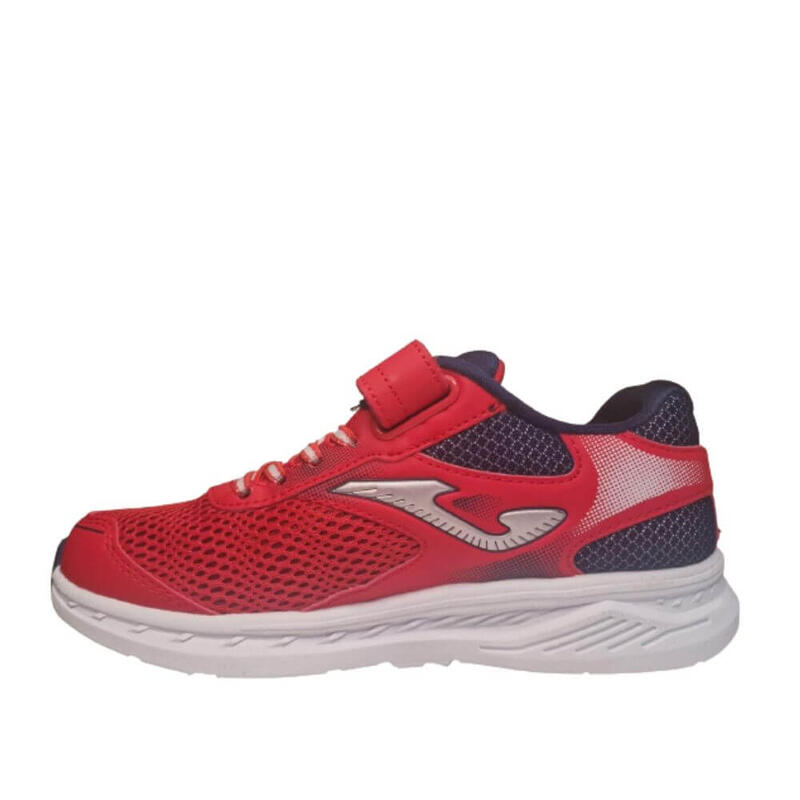 ZAPATILLAS RUNNING NIÑO JOMA SPRINT JR 2306 VELCRO. Rojo