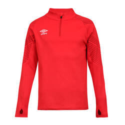 T-SHIRT DE SPORT MANCHES LONGUES 1/2 ZIP HOMME