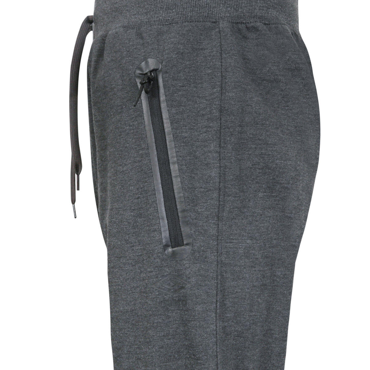 Pantaloni Tuta Uomo Umbro in Pile Grigio Scuro 3/4