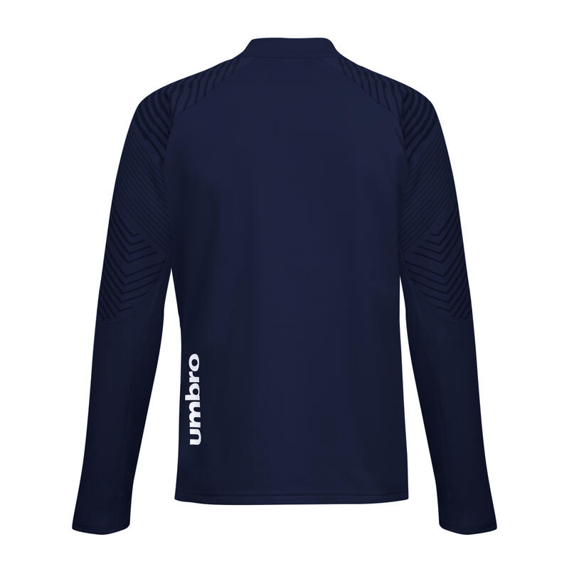 T-SHIRT DE SPORT MANCHES LONGUES 1/2 ZIP JUNIOR