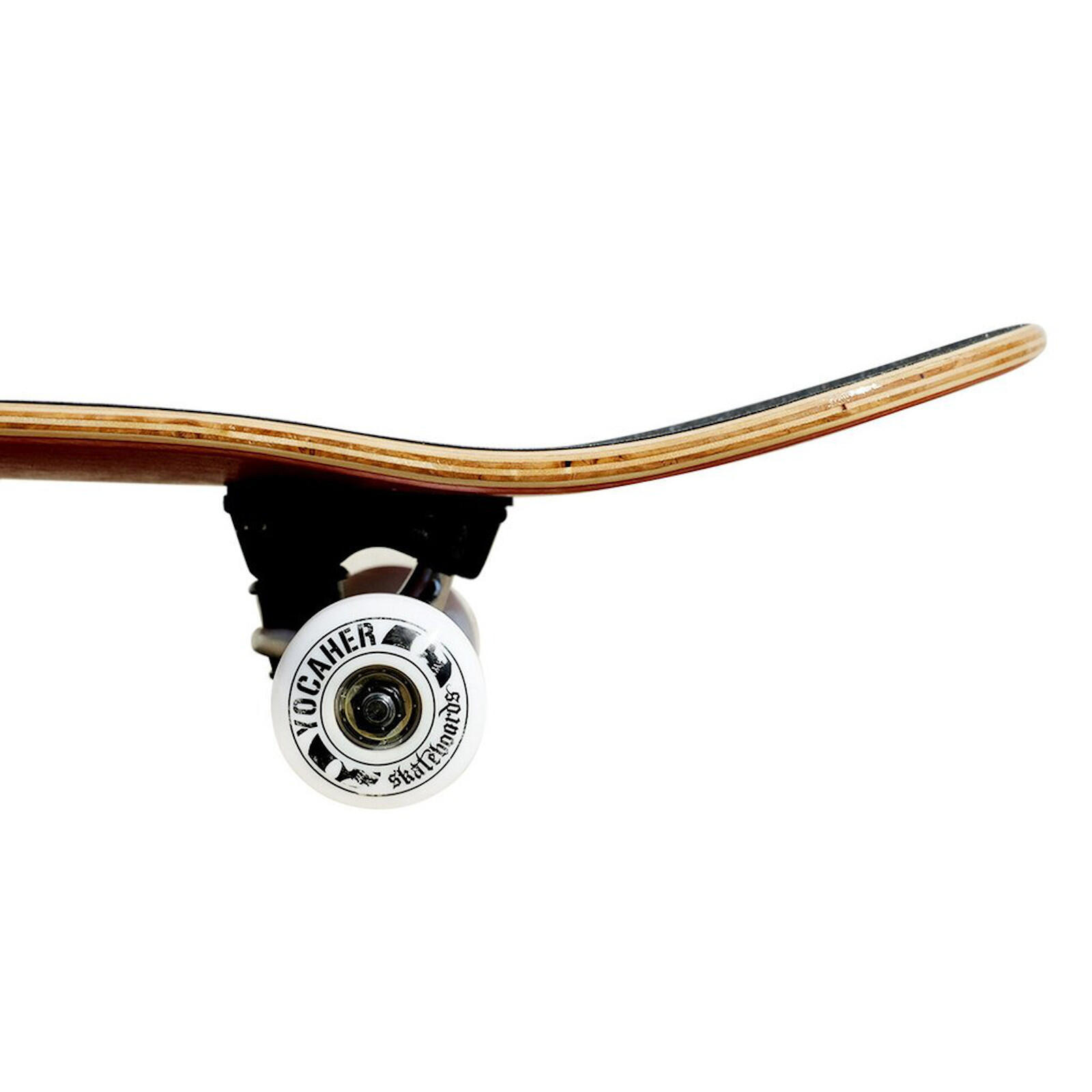 Skateboard Complete 8 Inch Samurai Girls - Gold Dragon Skateboard Complete 8 Inch Samurai Girls - Gold Dragon