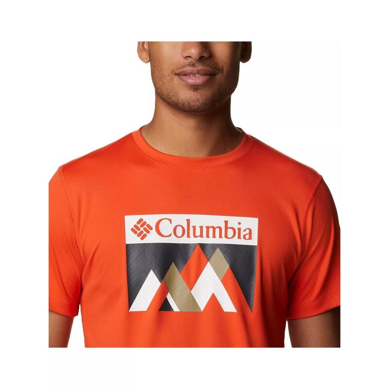 Koszulka trekkingowa męska Columbia Rules M Grph