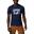 Kurzarm-Sportshirt Zero Rules Short Sleeve Graphic Shirt Herren - blau