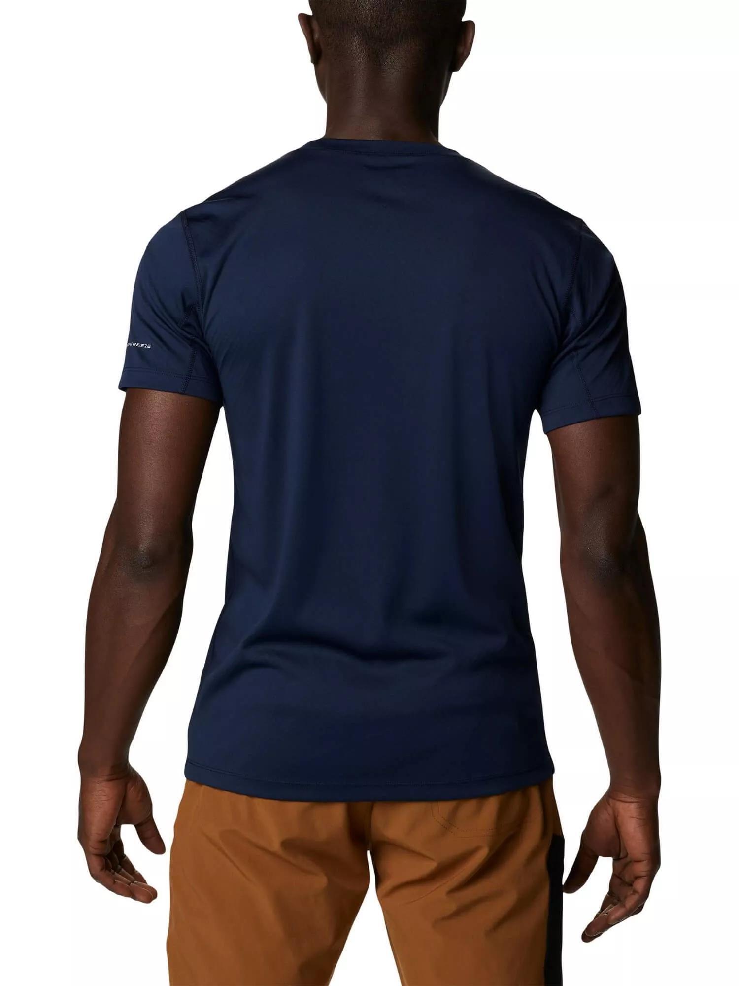 Zero Rules Short Sleeve Graphic Shirt férfi rövid ujjú sport póló - kék 2/5
