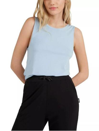 Tank Top Yoga Flow Singlet Damen - hellblau