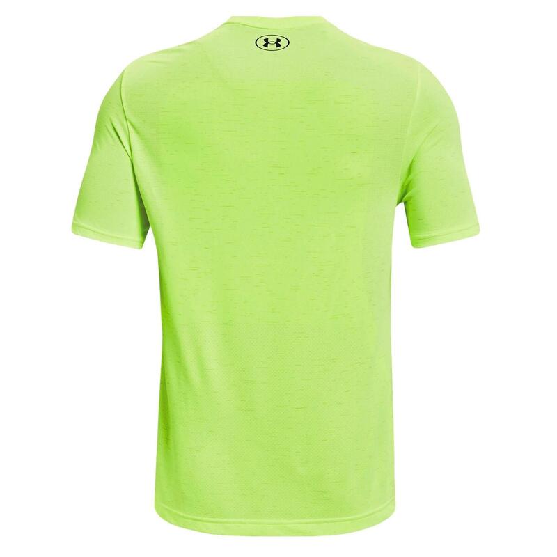 Ua Seamless Ss férfi rövid ujjú sport póló - zöld