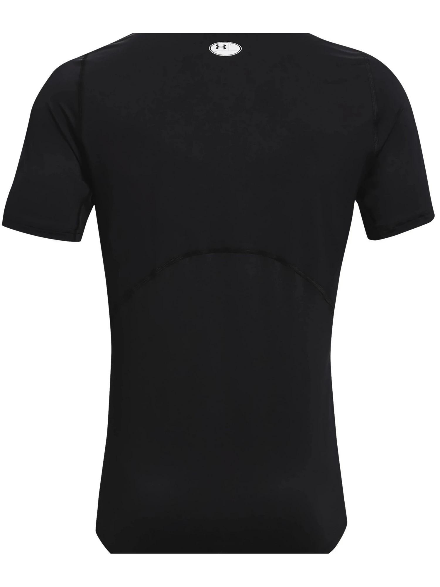 Maglietta Aderente HeatGear Pannello A Rete Uomo Under Armour Nero 7/7