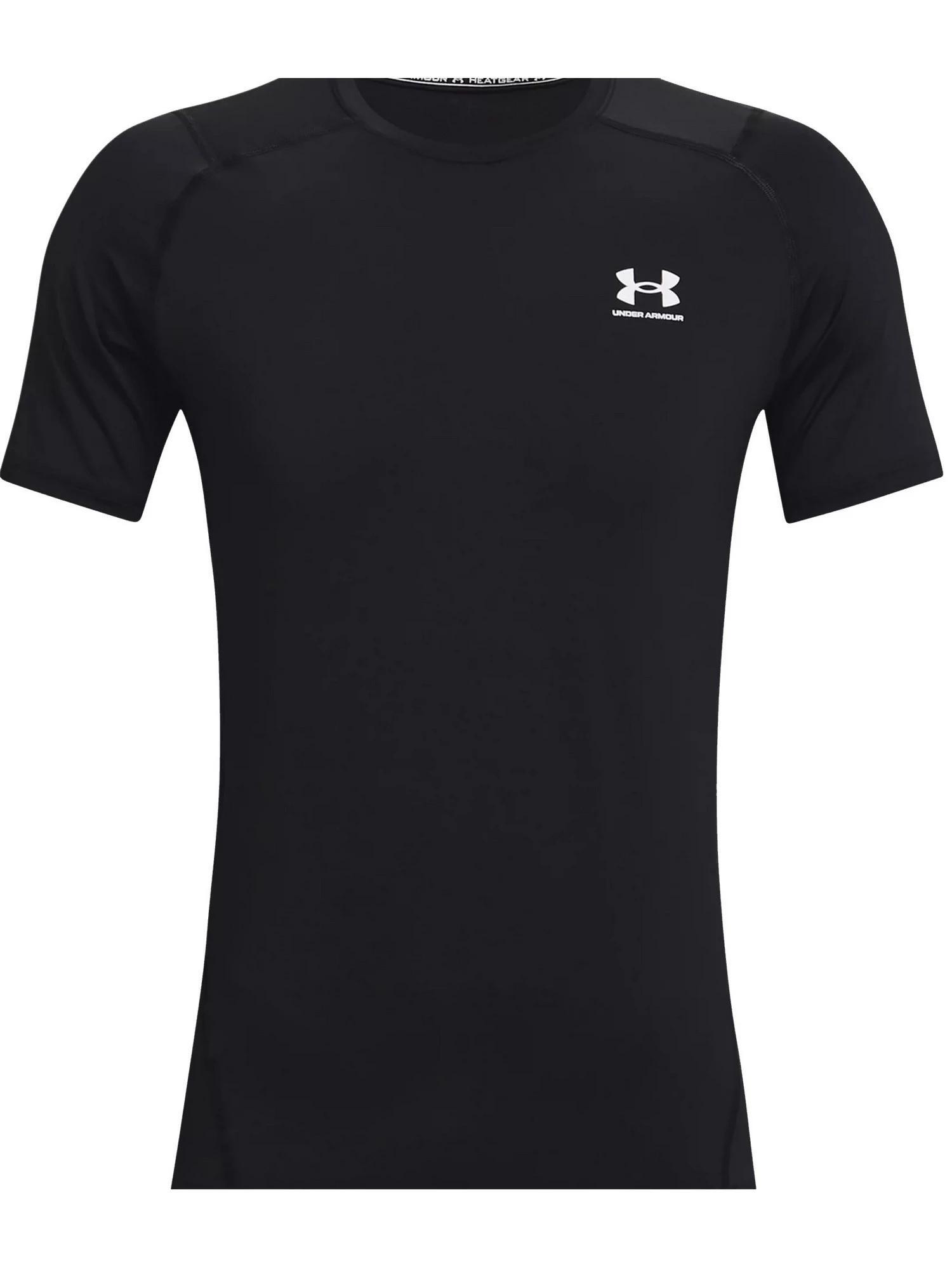 Maglietta Aderente HeatGear Pannello A Rete Uomo Under Armour Nero 6/7
