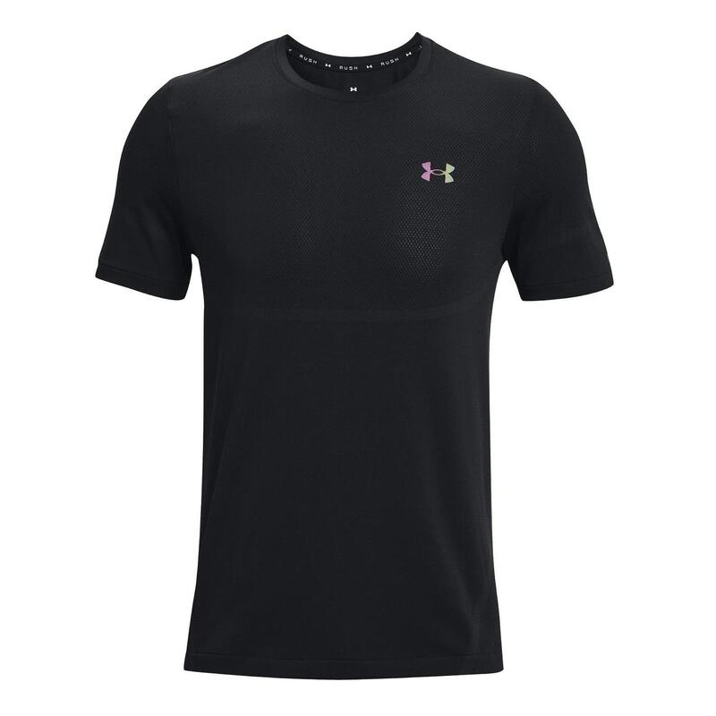 Tricou pentru sport, cu maneci scurte Ua Rush Seamless Legacy Ss - negru barbati