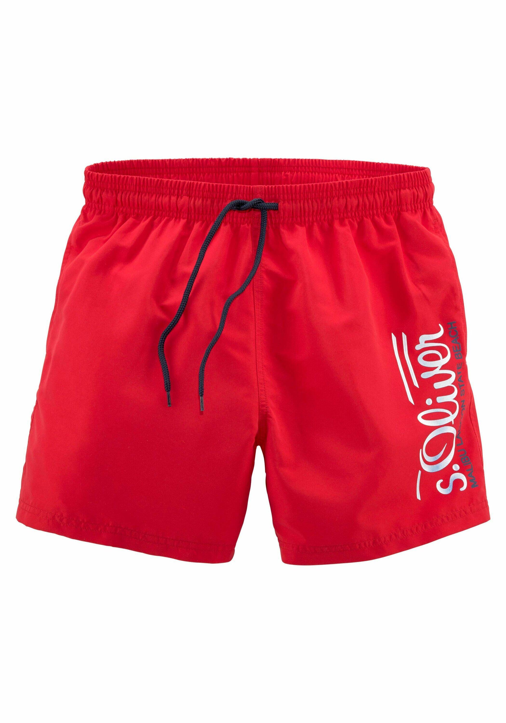 Herren s.Oliver Beachwear Badeshorts 2/4