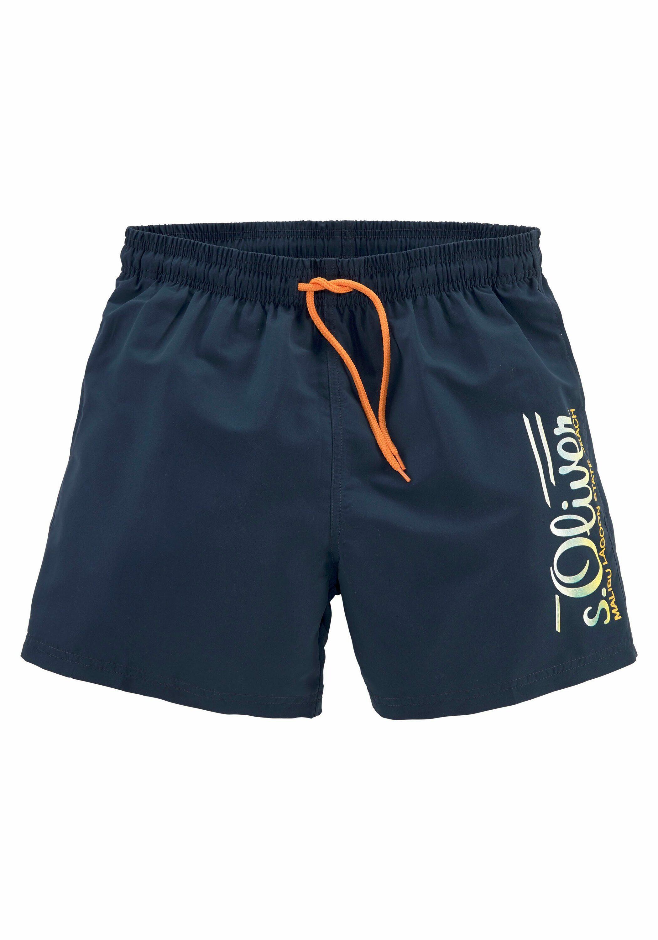 Herren s.Oliver Beachwear Badeshorts 2/4