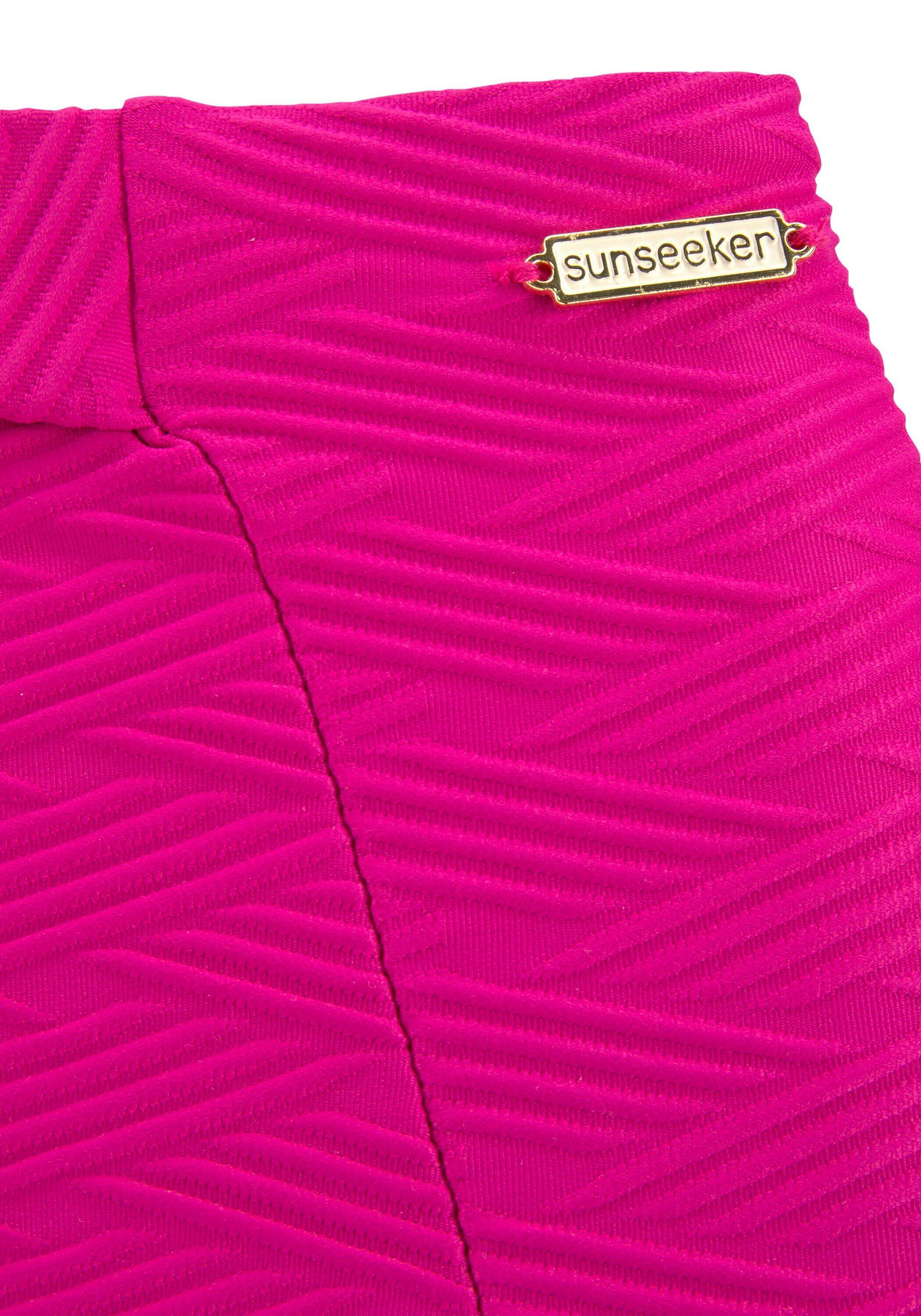 Damen Highwaist-Bikini-Hose 3/4