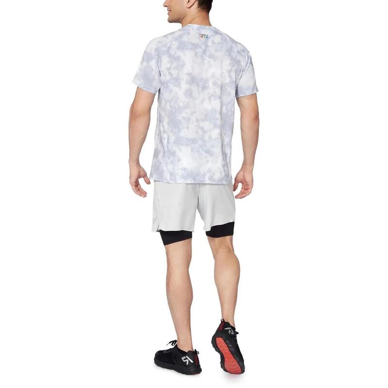 Meivy férfi rövid ujjú sport póló - szürke