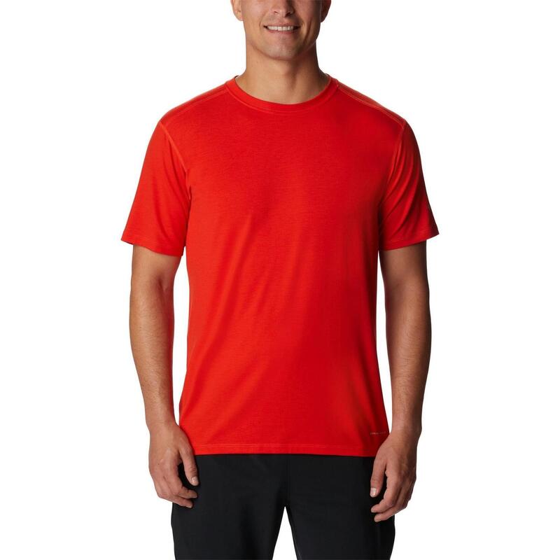 Koszulka sportowa z krótkim rękawem M Endless Trail Running Tech Tee - pomarańcz