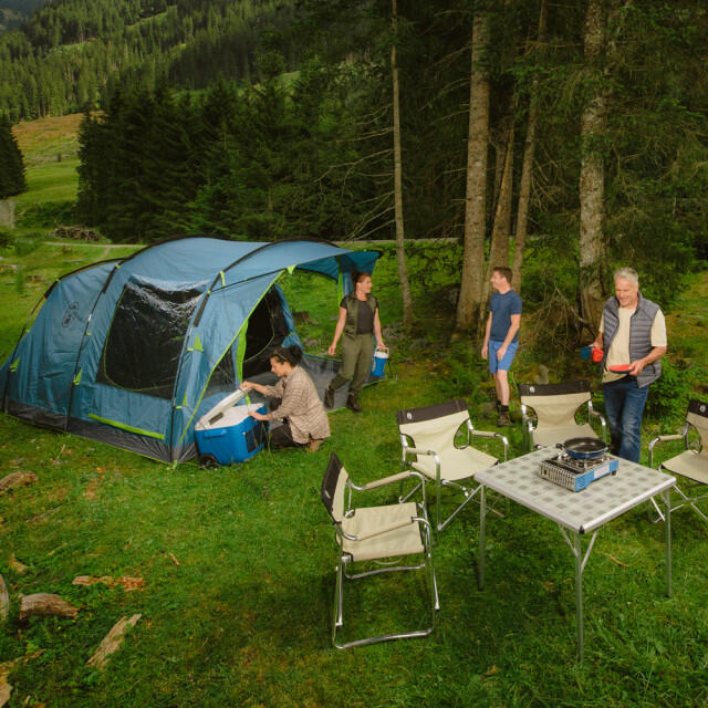 Coleman Aspen 4 Person Family Camping Tent 6/7