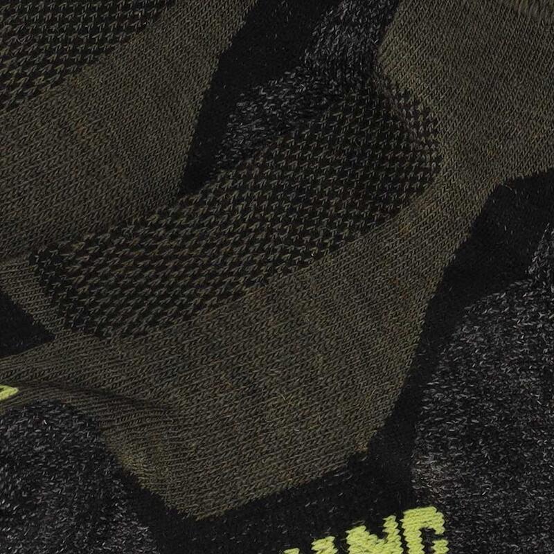 Chaussettes de randonnée Xtreme laine mérinos 6 paires Multi Vert