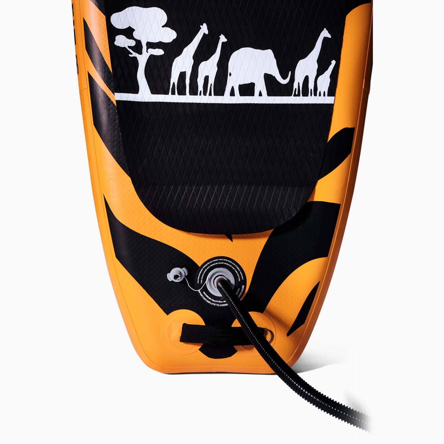 Set tavola SUP gonfiabile - Stand Up Paddle Touring 10'8 Safari Tigre 5/8