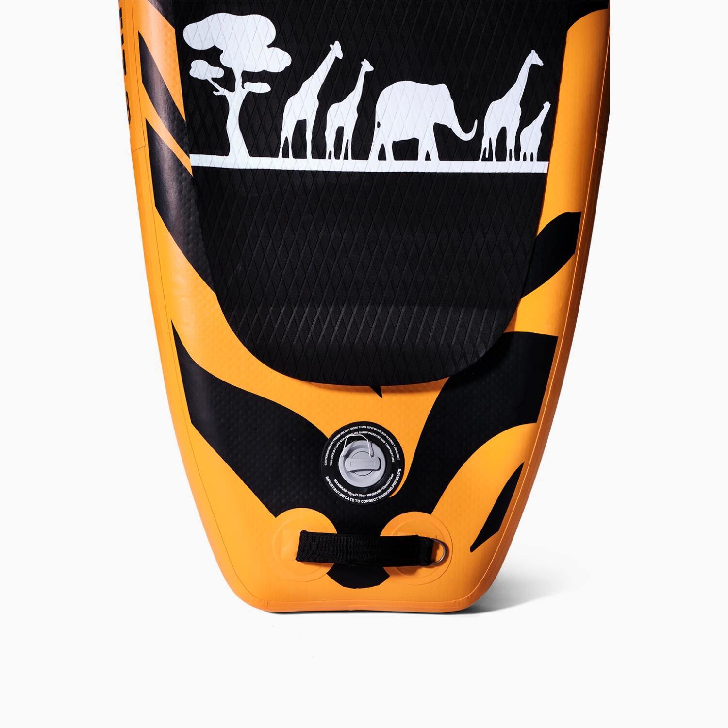 Set tavola SUP gonfiabile - Stand Up Paddle Touring 10'8 Safari Tigre 4/8