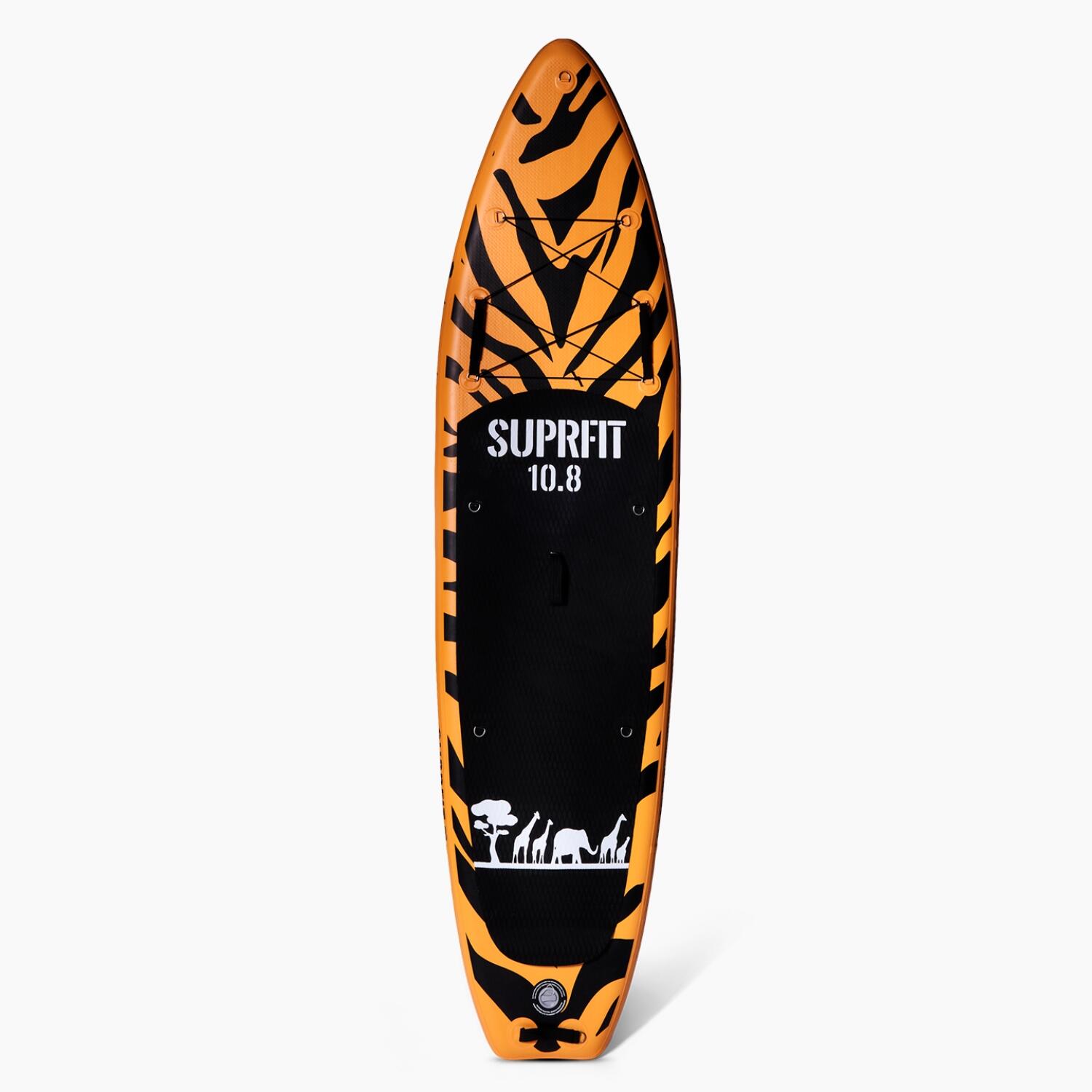 Set tavola SUP gonfiabile - Stand Up Paddle Touring 10'8 Safari Tigre 2/8