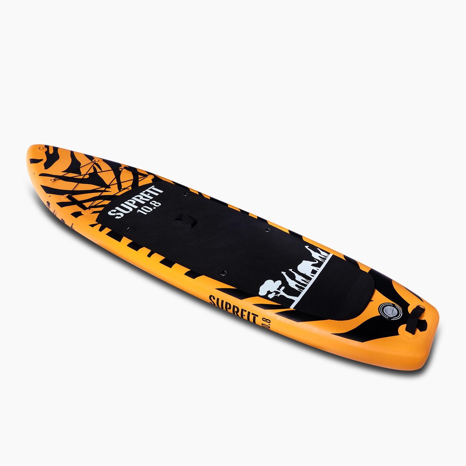 Set tavola SUP gonfiabile - Stand Up Paddle Touring 10'8 Safari Tigre 3/8
