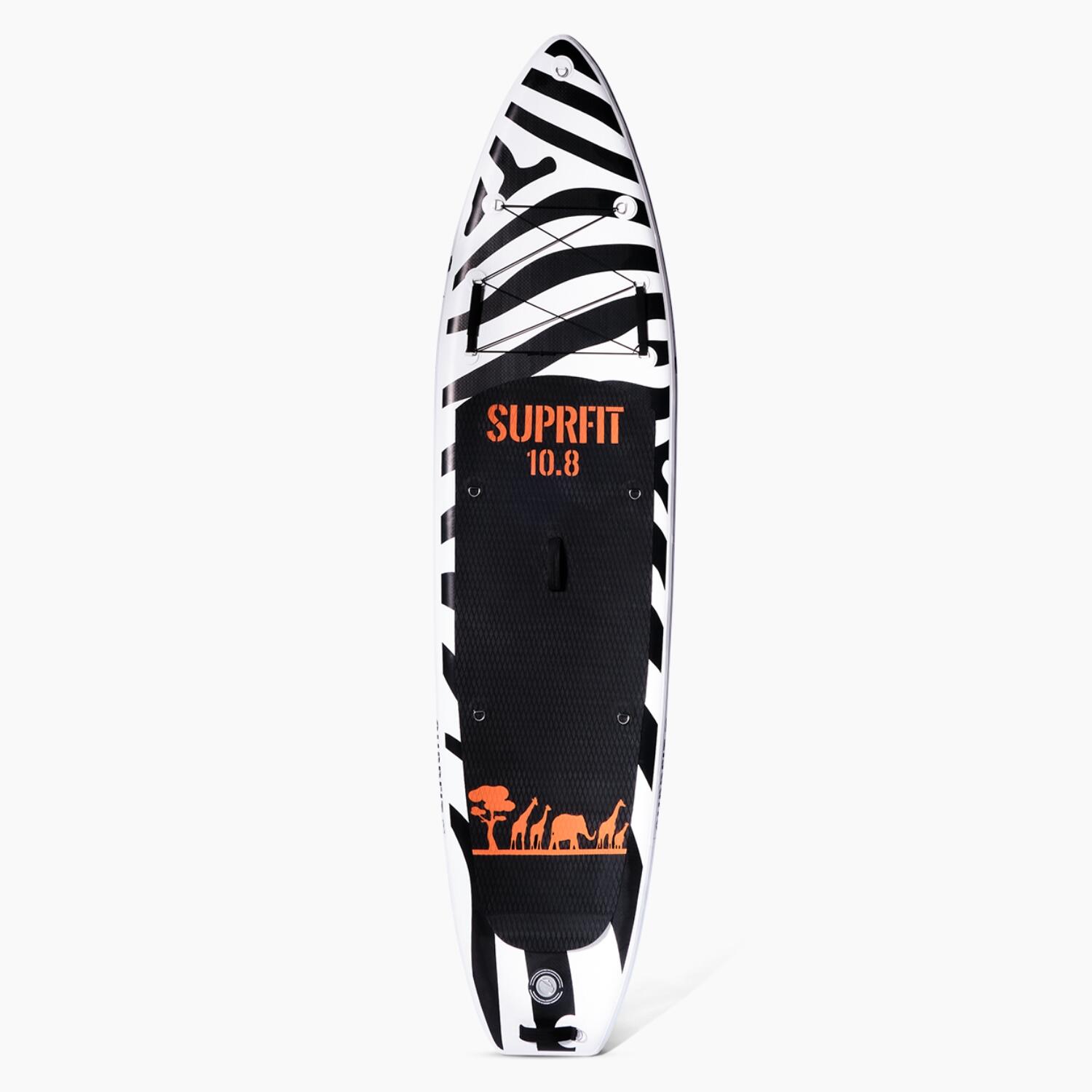 Opblaasbare SUP-board set - Touring Stand Up Paddle 10'8 Safari Zebra 3/8