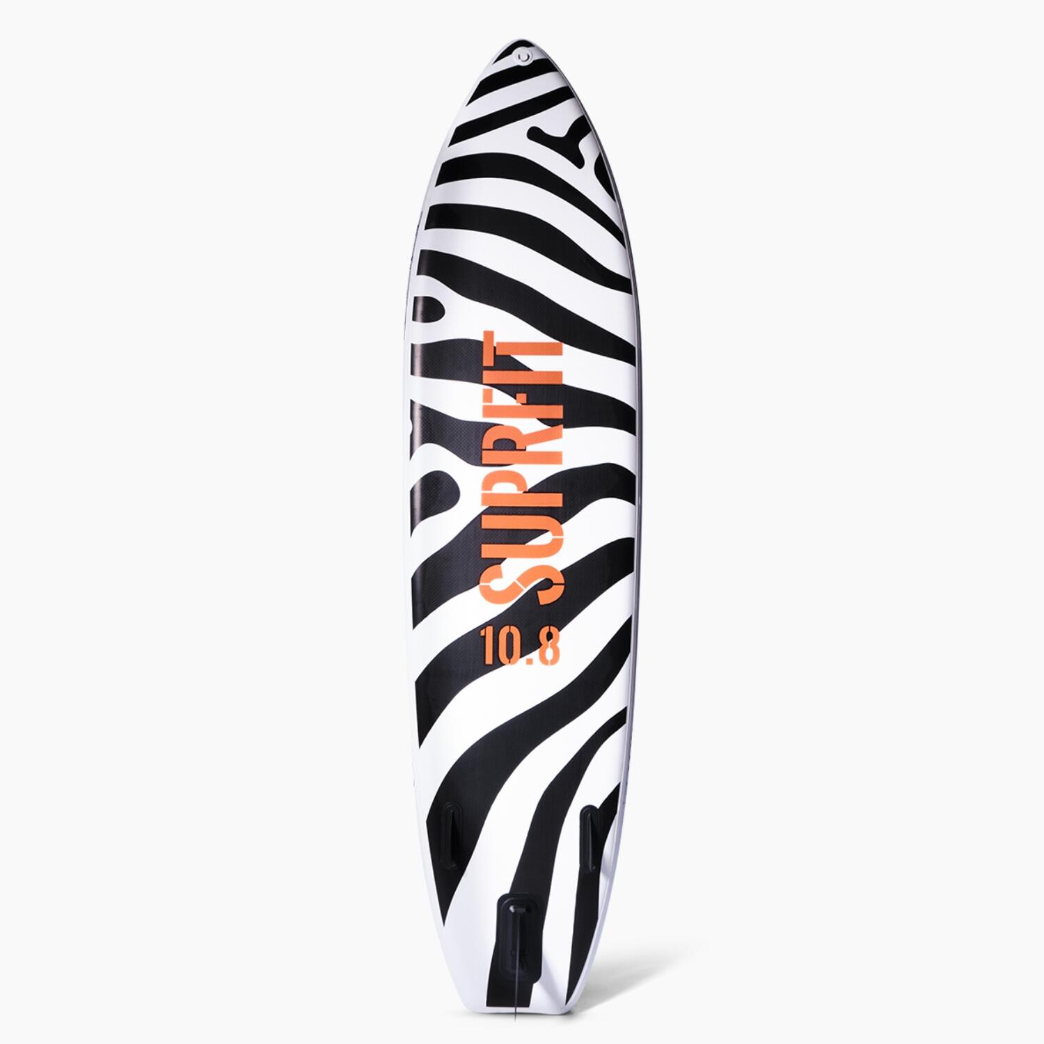 Opblaasbare SUP-board set - Touring Stand Up Paddle 10'8 Safari Zebra 2/8